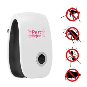 Electronic Ultrasonic Healthy Rechargeble Anti Mosquito Insect Pest Reject Mouse Repellent Repeller Practical Home EUUS Plug (Option: AU-1PC)